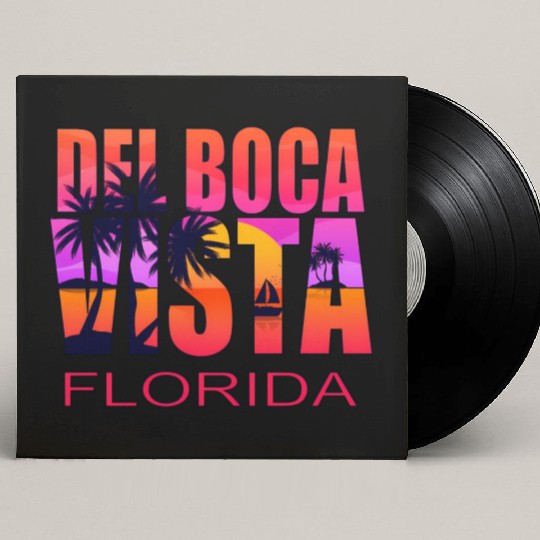 Del Boca Vista Retirement Community Novelty Custom Vinyl Record Sleeves