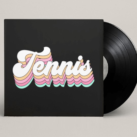 Tennis Pastel Aesthetic For N Custom Vinyl Record Sleeves