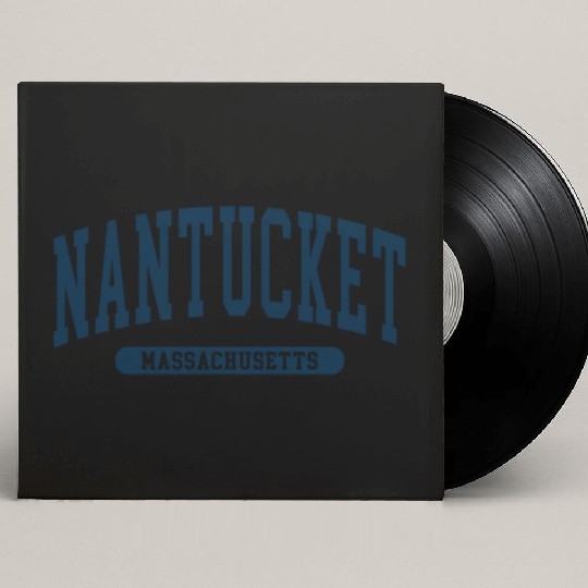 Nantucket Massachusetts Custom Vinyl Record Sleeves