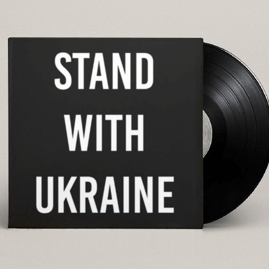 Stand With Ukraine Project Ukraine Now Custom Vinyl Record Sleeves