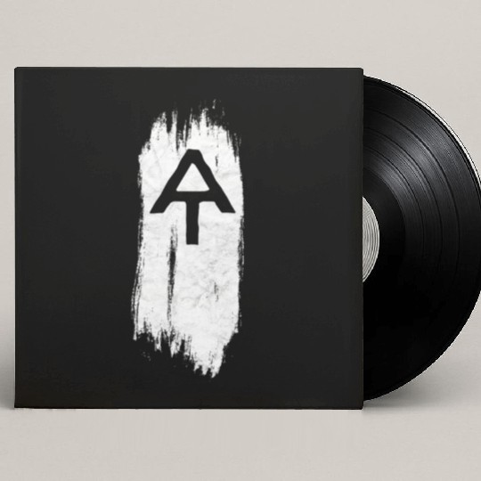 White Blaze Appalachian Trail At Minimalist Hiking Custom Vinyl Record Sleeves