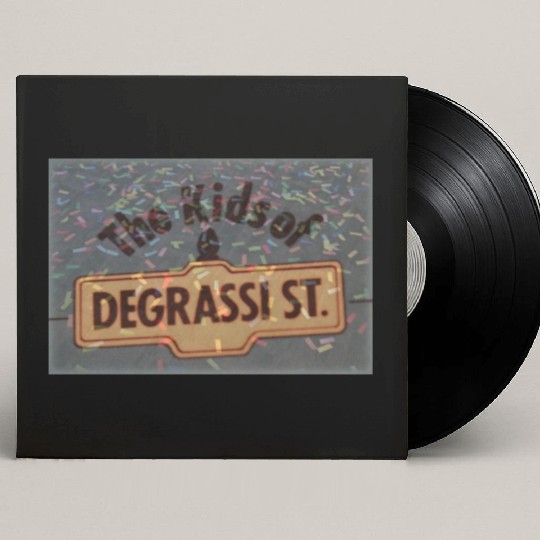 Degrassi Street Party Custom Vinyl Record Sleeves