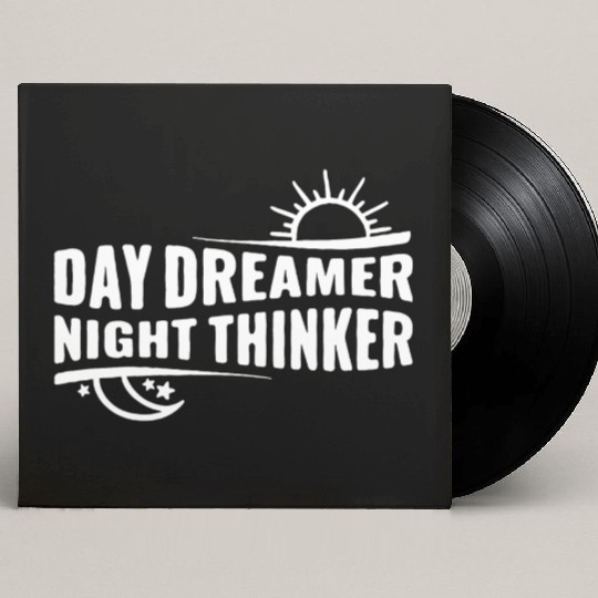 Day Dreamer Night Thinker Custom Vinyl Record Sleeves