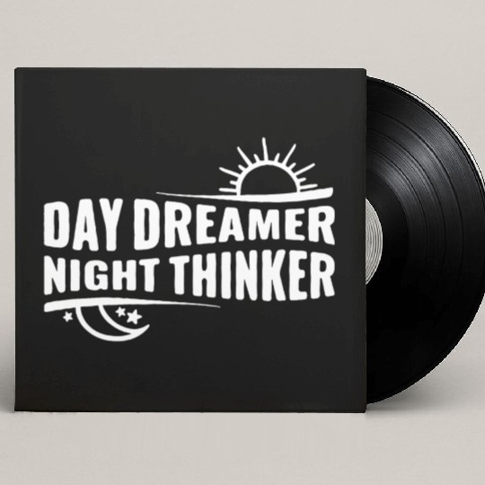 Day Dreamer Night Thinker Custom Vinyl Record Sleeves