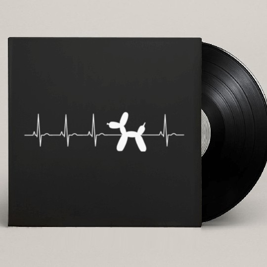Balloon Twister Ekg Hebeat Custom Vinyl Record Sleeves