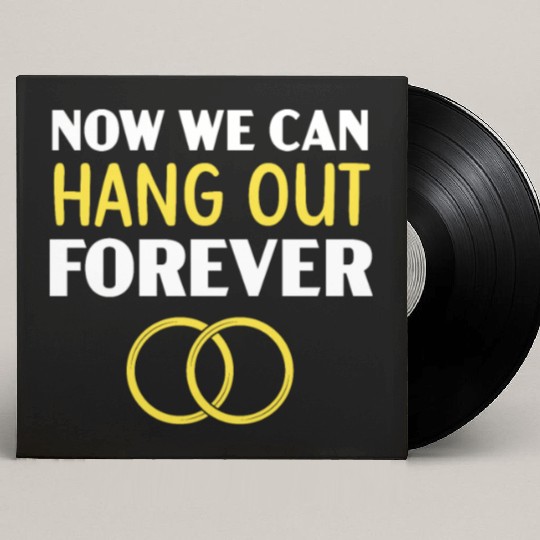 Bride And Groom Wedding Day Marriage Just Married Custom Vinyl Record Sleeves