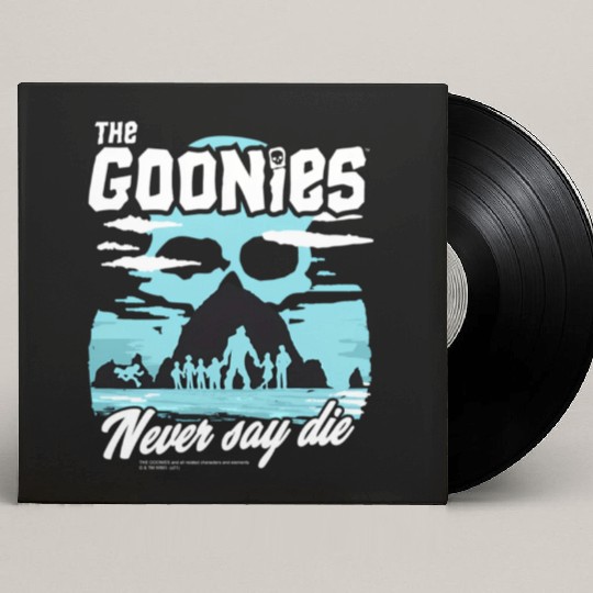 The Goonies Cannon Beach Never Say Die Custom Vinyl Record Sleeves