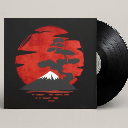 Japanese Bonsai Tree Japanese Bonsai Custom Vinyl Record Sleeves