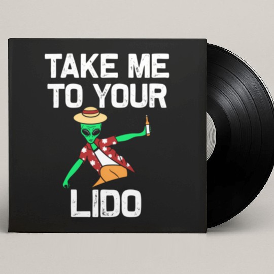 Take Me To Your Lido Cruise Vacation Custom Vinyl Record Sleeves