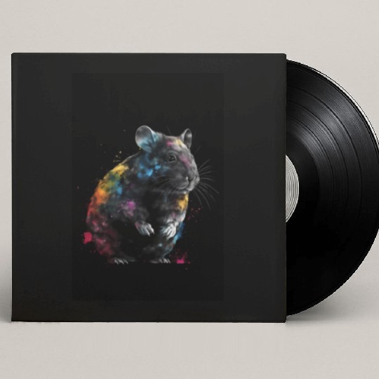 Chinchilla Colorful Custom Vinyl Record Sleeves