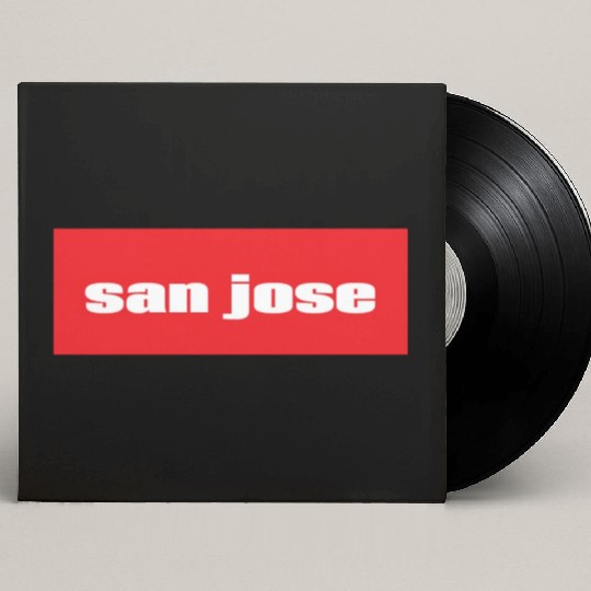 San Jose California Custom Vinyl Record Sleeves