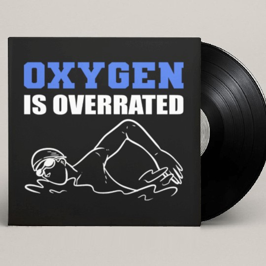 Funny Swimming Pun Lifeguard Custom Vinyl Record Sleeves