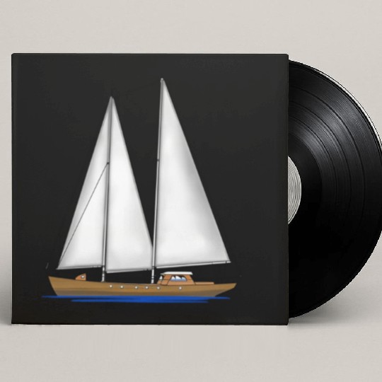 Sailing Key Largo Florida Keys Beach Sunset Custom Vinyl Record Sleeves