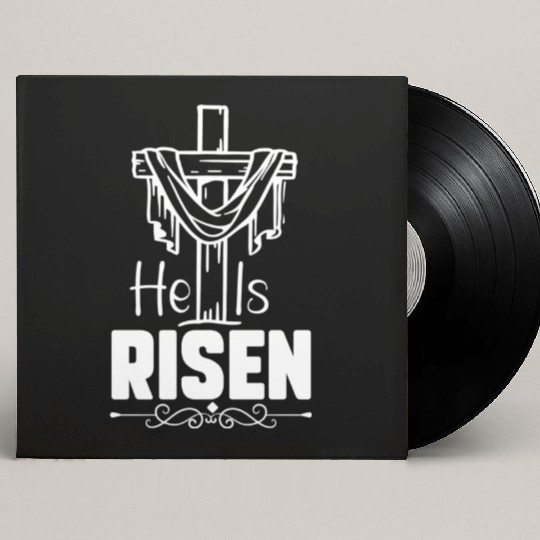 He Is Risen Jesus Christ Resurrection Happy Custom Vinyl Record Sleeves