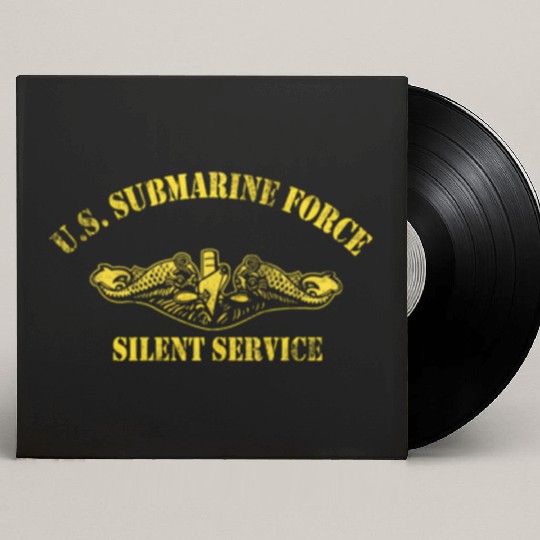 Us Submarine Force Silent Service Veteran Submarin Custom Vinyl Record Sleeves