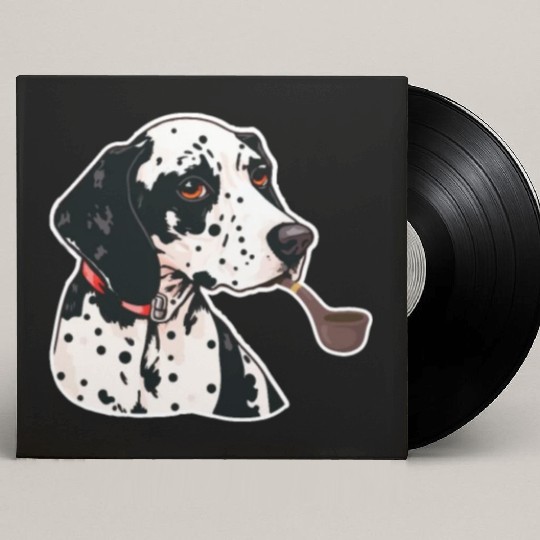 Dalmatian Tabacco Custom Vinyl Record Sleeves