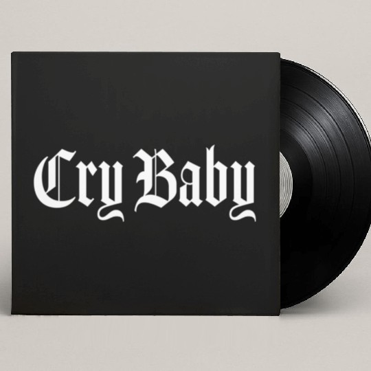 Cry Baby Old English Custom Vinyl Record Sleeves