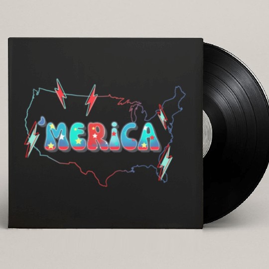Merica Happy 4Th Of July Independence American Day Custom Vinyl Record Sleeves
