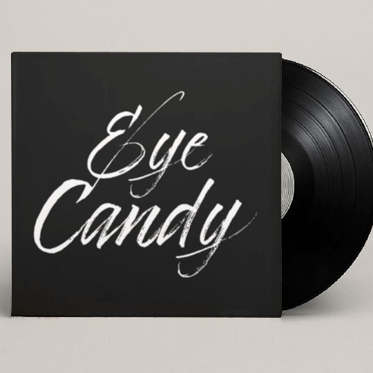 eye candy white Custom Vinyl Record Sleeves