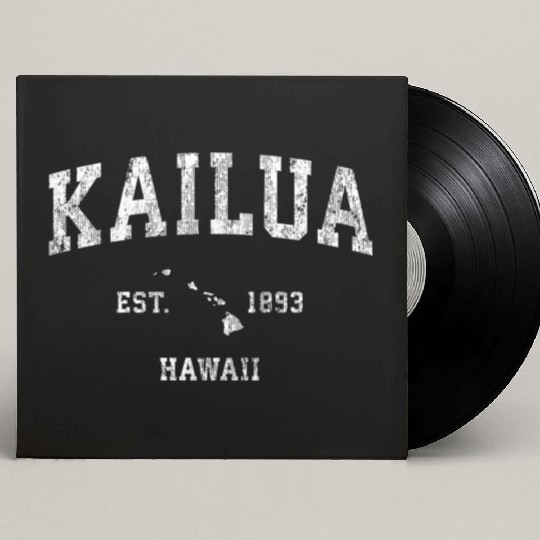 Kailua Hawaii Hi Athletic Sports Custom Vinyl Record Sleeves