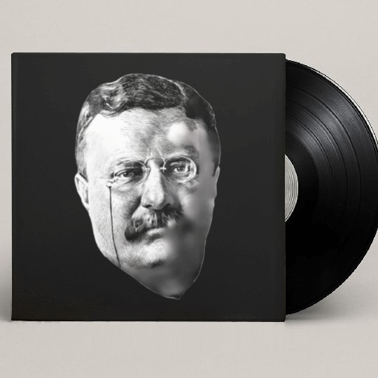 President Teddy Roosevelt Custom Vinyl Record Sleeves