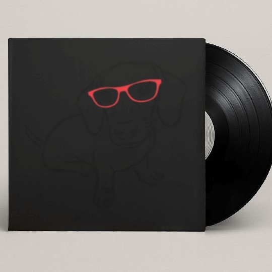 Dachshund Custom Vinyl Record Sleeves