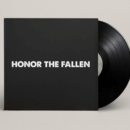 Honor The Fallen Custom Vinyl Record Sleeves