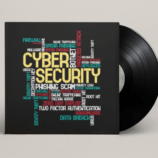 Cyber Security Hacker It Analyst Computer Programm Custom Vinyl Record Sleeves