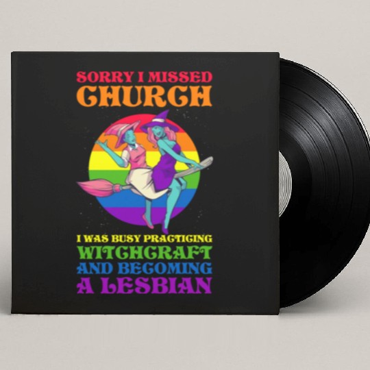 I Was Busy Practicing Witchcraft And Becoming Custom Vinyl Record Sleeves