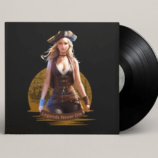 Legends Never Die Custom Vinyl Record Sleeves
