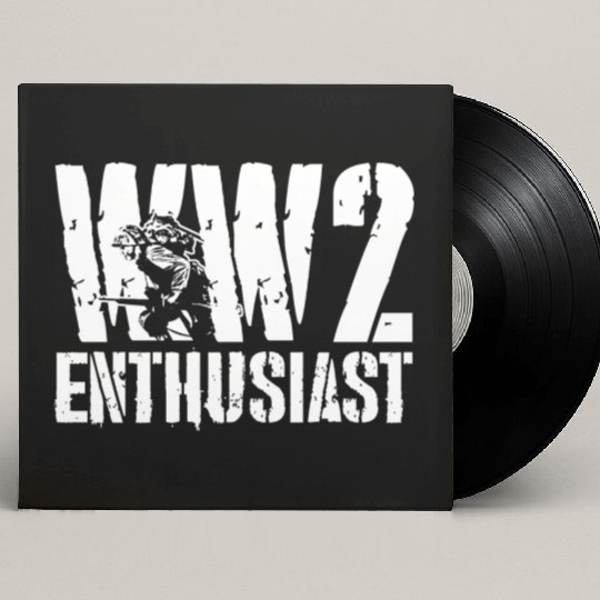 World War 2 WW2 Enthusiast Custom Vinyl Record Sleeves