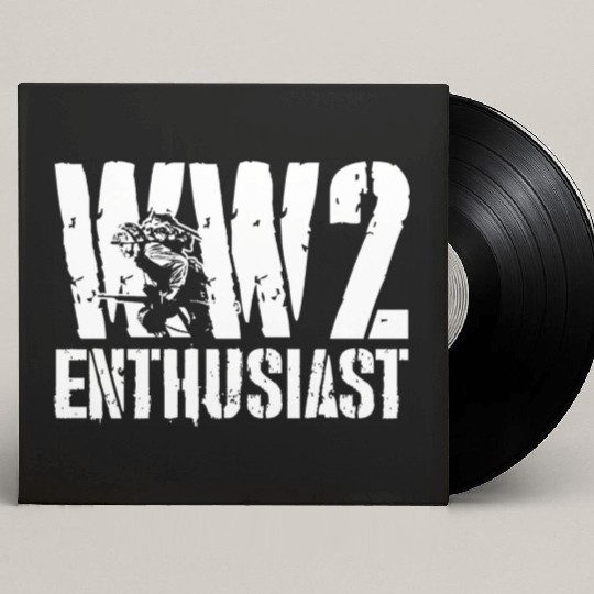 World War 2 WW2 Enthusiast Custom Vinyl Record Sleeves