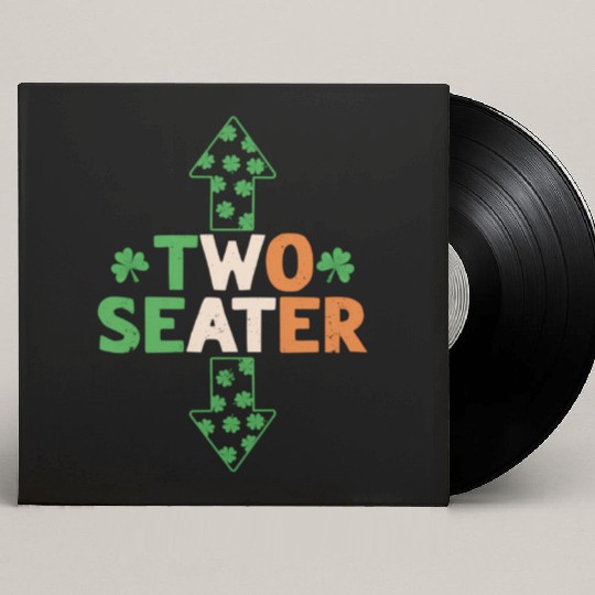 St Patric Day Two Seater St Patric Day Custom Vinyl Record Sleeves