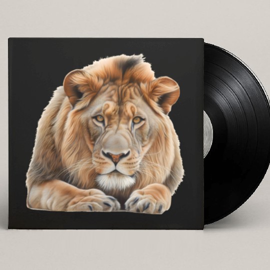 Lion Custom Vinyl Record Sleeves
