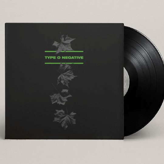 Type O Negative Leaves Double Sided Black Custom Vinyl Record Sleeves