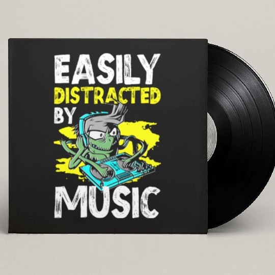 Musician Techno Melody Vinyl Custom Vinyl Record Sleeves