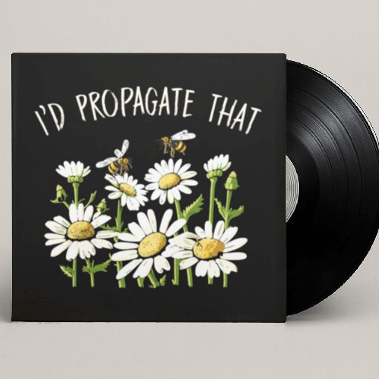 Marguerites Daisy Summer Daisies Flower Garden Custom Vinyl Record Sleeves