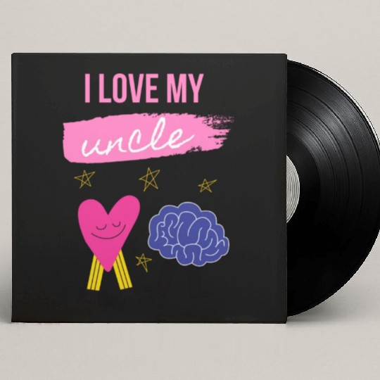 I Love My Uncle s Brain Custom Vinyl Record Sleeves