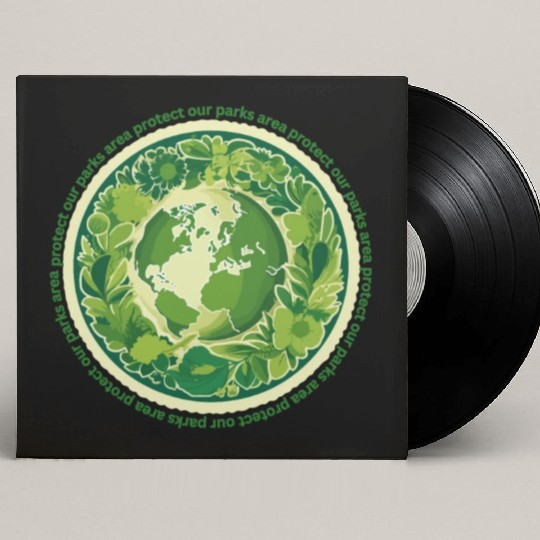 protect our parks and national parks areas Custom Vinyl Record Sleeves