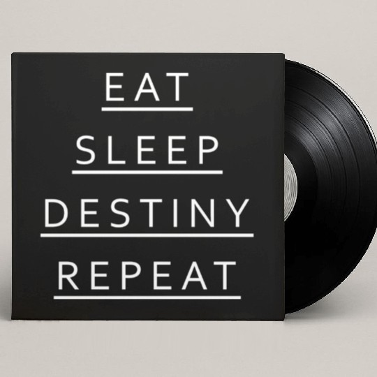 Eat Sleep Destiny Repeat Custom Vinyl Record Sleeves