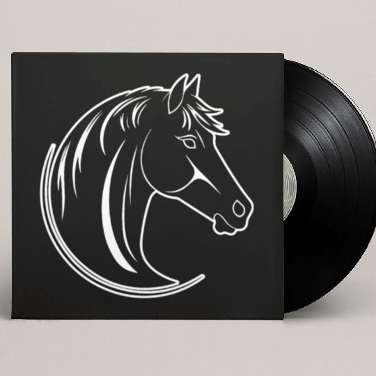 Horse Equine Pony Custom Vinyl Record Sleeves