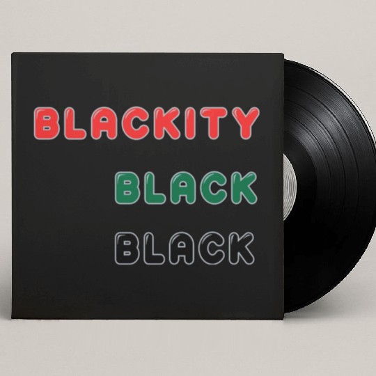 Blackity Black Black Custom Vinyl Record Sleeves