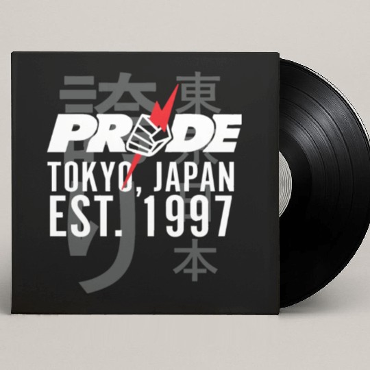 Pride FC Tokyo 1997 Custom Vinyl Record Sleeves