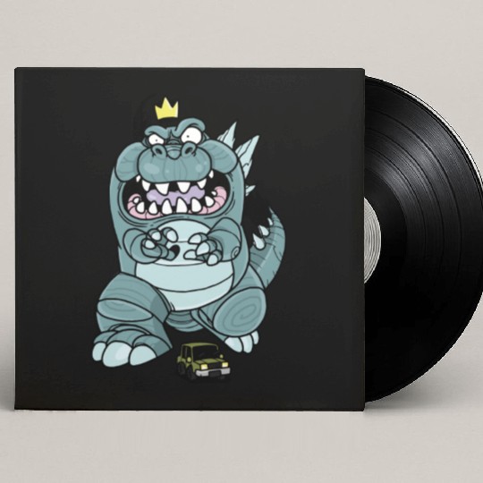 Funny Animal Face Custom Vinyl Record Sleeves