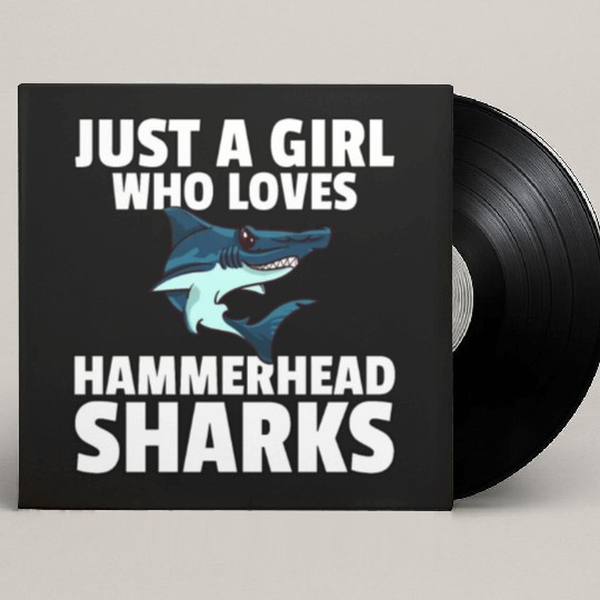Hammerhead Shark Custom Vinyl Record Sleeves