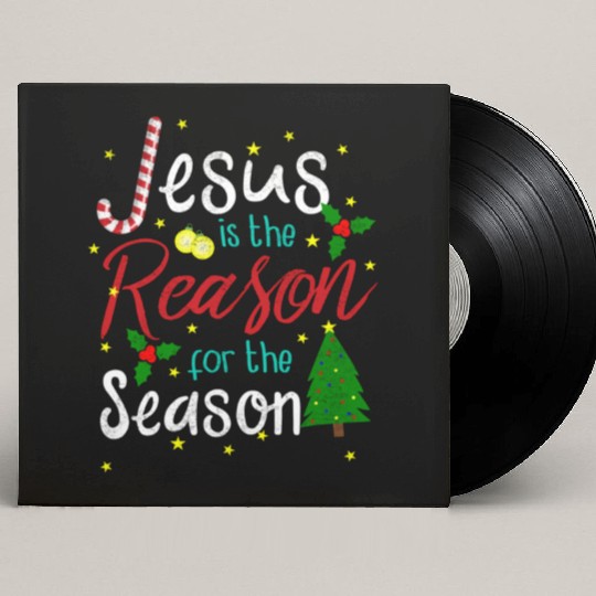 Jesus Is The Reason For The Season Custom Vinyl Record Sleeves