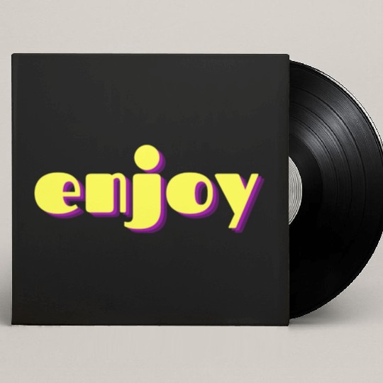 ENJOY I LOVE Custom Vinyl Record Sleeves