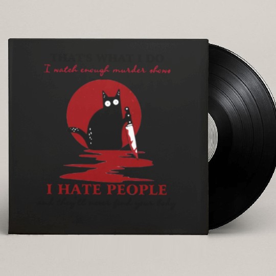 THAT S WHAT I DO I HAVE PEOPLE Custom Vinyl Record Sleeves