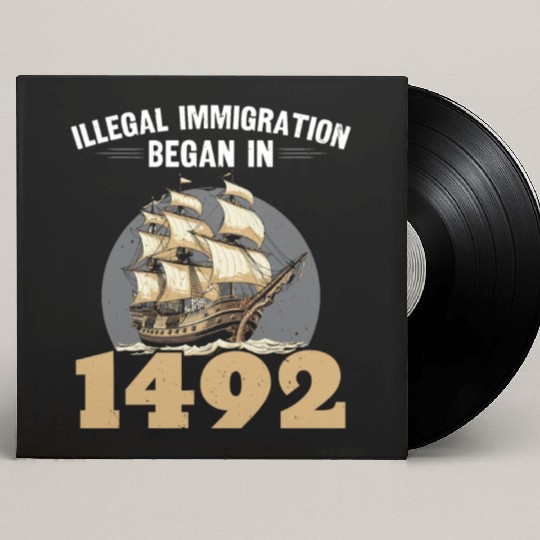 Aboriginal Indians Indigenous Native American Day Custom Vinyl Record Sleeves