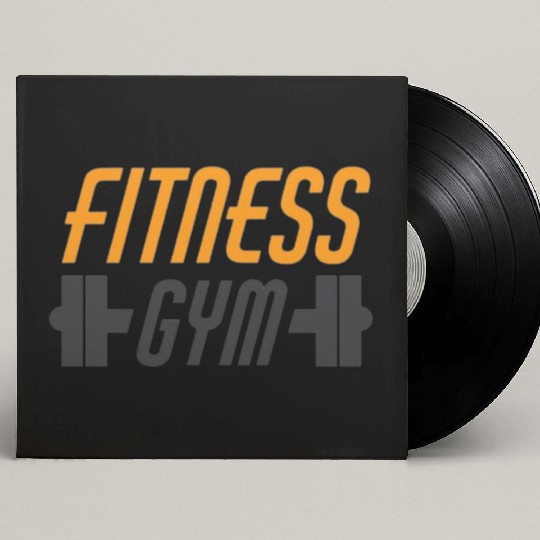 Fitness Gym Custom Vinyl Record Sleeves